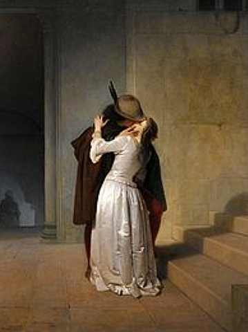 DIPINTO ''IL BACIO''