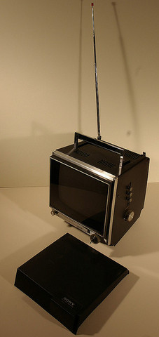 Sony introduces the first "solid state" TV set