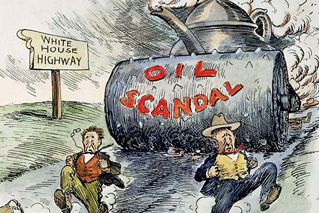 •	Teapot Dome Scandal (1921)