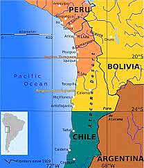 Bolivia, which was originally part of the Peruvian territory, declares itself an independent country.
