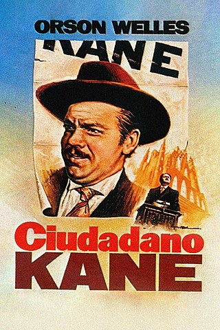 "Ciudadano Kane" Orson Welles