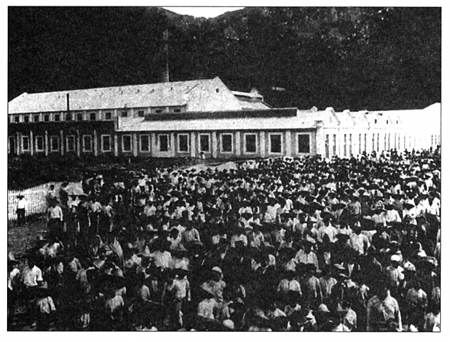 The first modern factory in Latin America is built