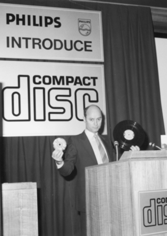 The digital compact disc is introduced