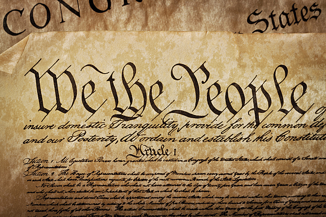 U.S. Constitution Written