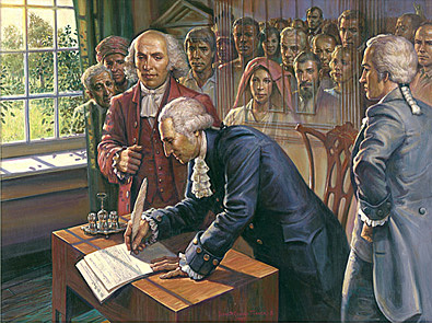 US Constitution Written