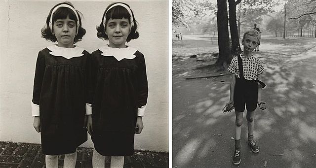 PHOTOGRAPH: "Identical Twins" Diane Arbus Roselle, N.J. 1966
