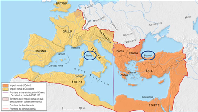 Divisió de l’Imperi romà