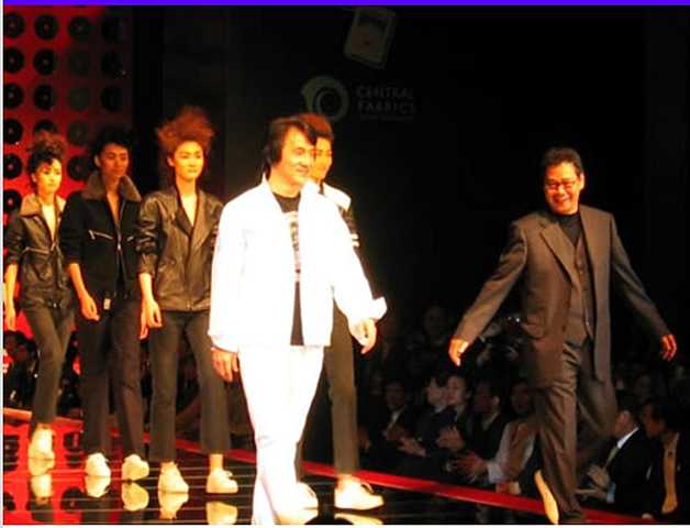 Jackie Chan lauches his garment brand