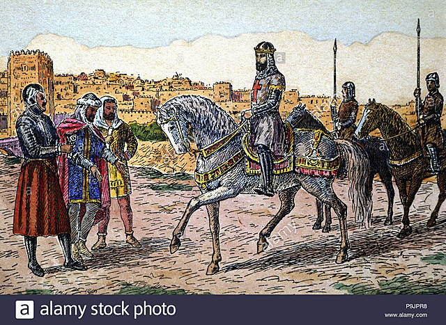 Toma de Toledo por Alfonso VI de León y Castilla.