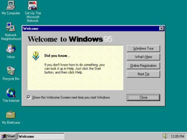 Windows 95