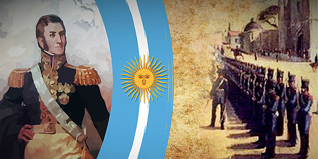 San Martín hace jurar la Independencia
