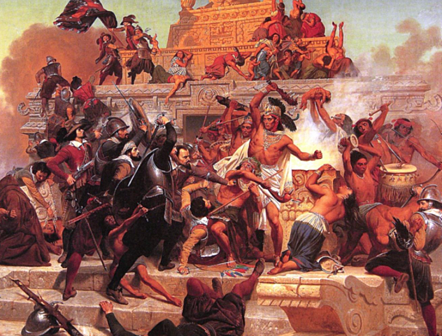Pizarro invades the Inca