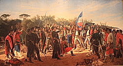 Uruguay entered in a war with Brazil