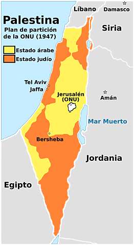 Palestina pasa a manos de la ONU