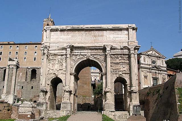 ROMA. Arco de Septimio Severo