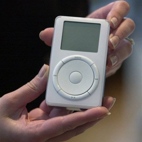 Apple computer introduces the Ipodportable music player