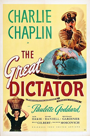 "El gran dictador" Charles Chaplin
