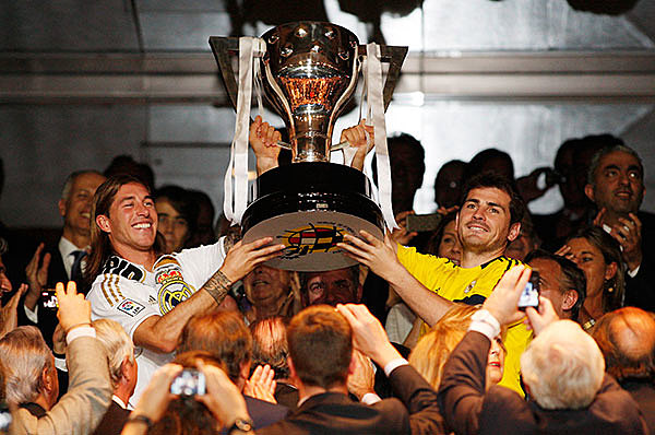 Título “La liga” con el “Real Madrid CF”