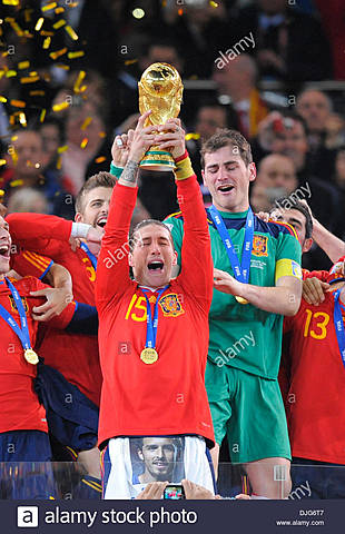 Campeón título “Copa mundial de la FIFA” con la selección española