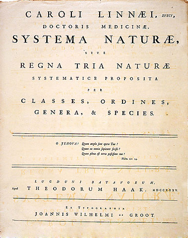 Systema Naturæ