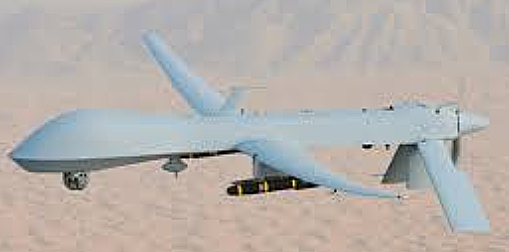 2011 Drone de mísseis General Atomics Preadator