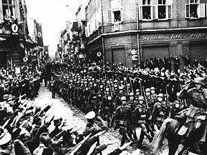 The German Offensive Begins