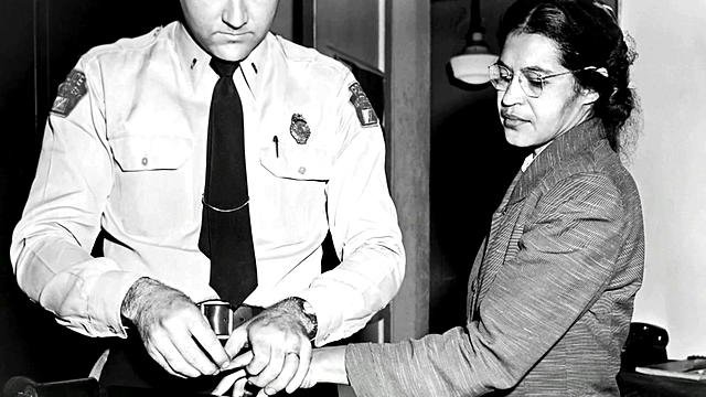 1955 Rosa Parks arrested