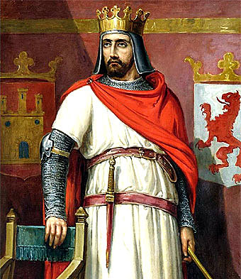 Enrique II Trastámara, rey de Castilla.