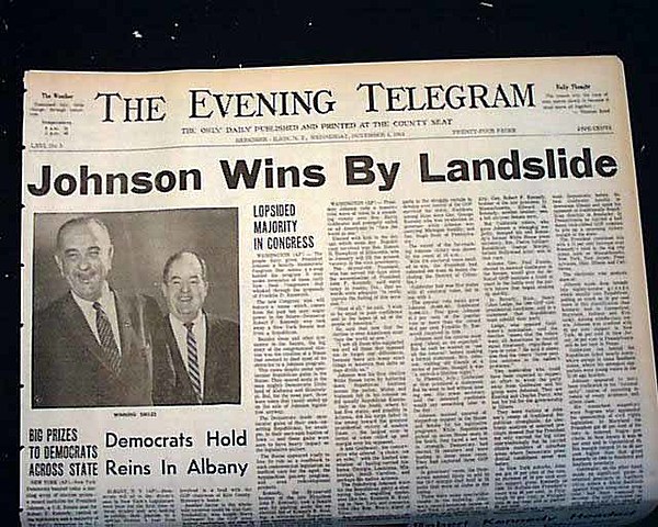 LBJ Elected