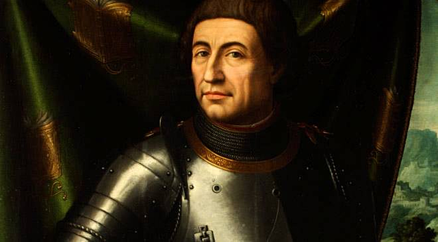 Alfonso V de Aragón, rey de Nápoles.