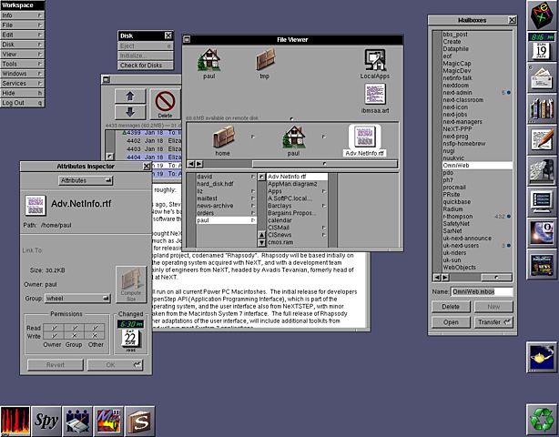 NeXTSTEP / OPENSTEP