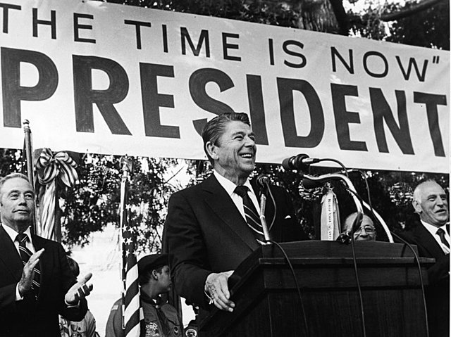 Ronald Reagan elected president