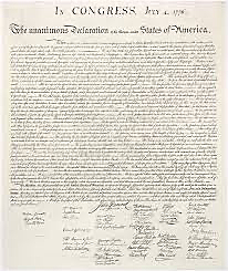 Declaration of Independence Adopted