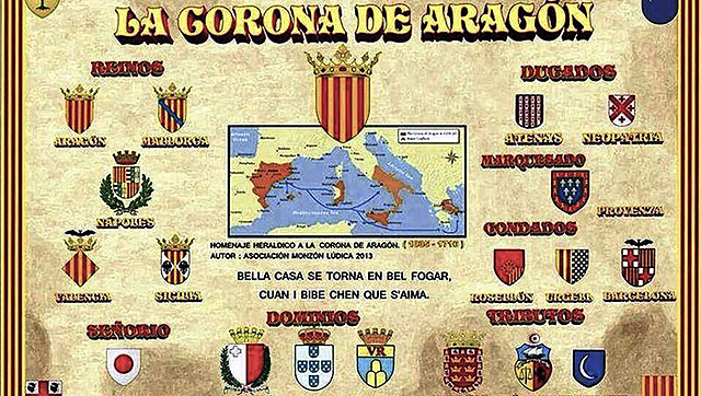 Aragón ocupa Sicilia