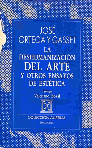 La deshumanització de l’art