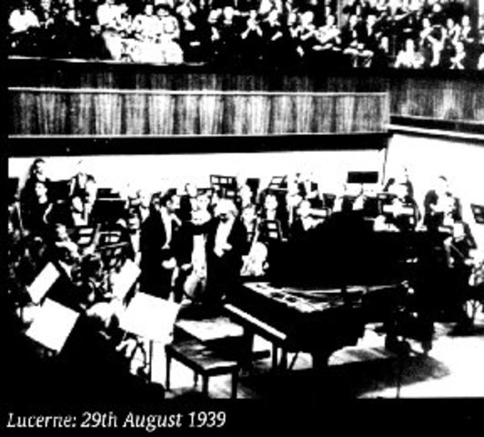 The NBC Symphony Orchestra premiere