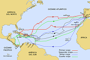 Expedición española a México.