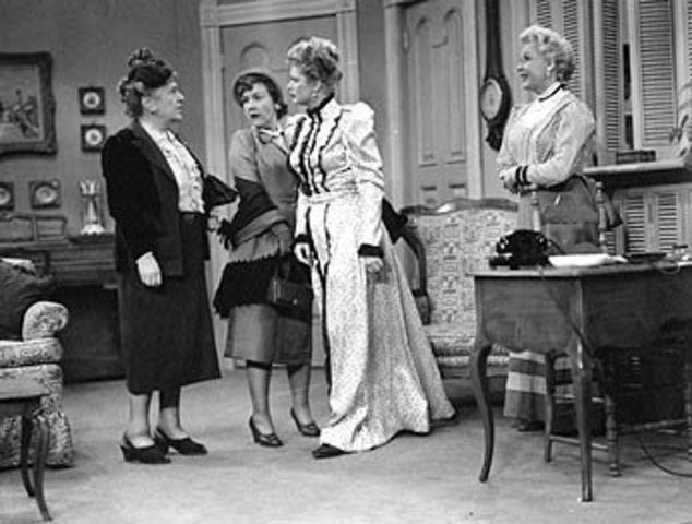 The NBC-TV series "Hank McCune Hall" used laugh tracks from other shows on