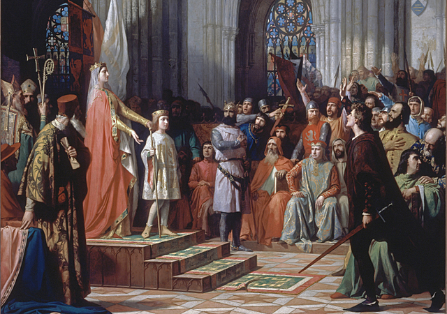 Nacimiento de las cortes de Castilla y León.