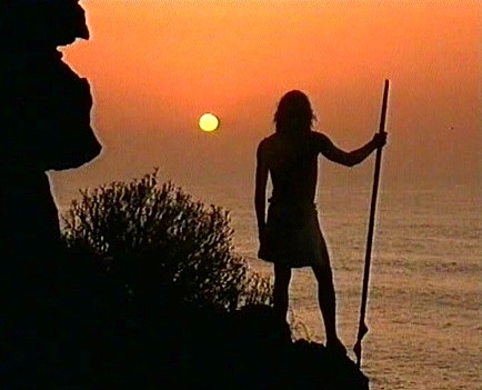 Llegada de los aborígenes canarios.