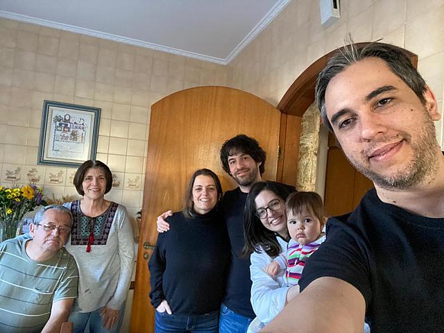 Primeira reunião da família após Lock Down