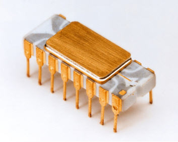 The first Microprocessor (computer on a chip) is introduced by Intel -- the 4004