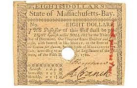 First Paper Money Issued