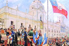 Declaration of independence of Chile 1818