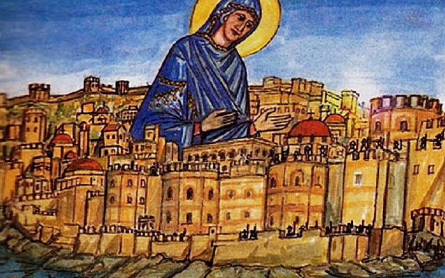 Η πολιορκεία της Κων/πολης από του Ρως