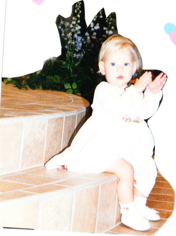 I said my first word which was mommy.