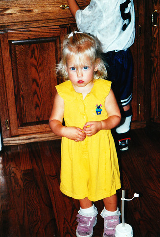 I was potty trained.