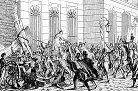 Motín en Barcelona.