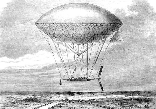 DIRIGIBLE A VAPOR