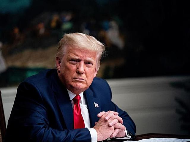 Trump derrocado frente a Biden